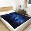 Hypnoser  Universe Galaxy Star Printed blanket 60"x80" (Starry Star Sky－Pattern2）