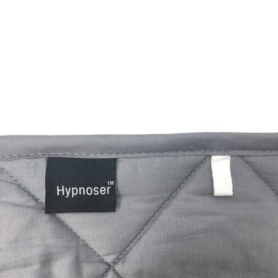 Hypnoser Weighted Blanket 15 lbs for adult ( 60"x80" , Fit Queen Size Bed ) | 2.0 Weight Pocket | Soft Material with Glass Beads